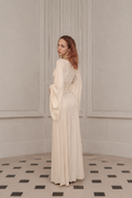 Tie-Back Maxi Dress